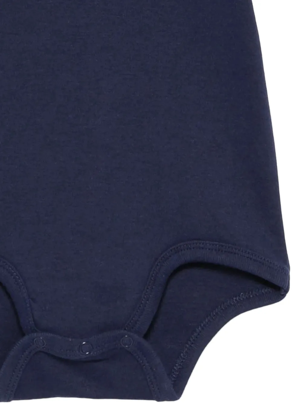 Боди с вышивкой в виде пони Polo Polo Ralph Lauren Kids, синий — фото 4