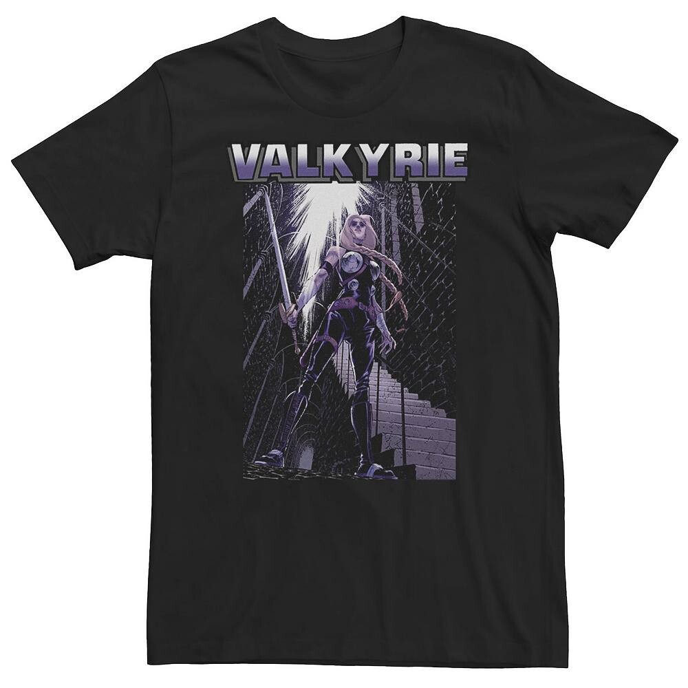 

Футболка Big & Tall Marvel Valkyrie the Destroyer с мечом, черный