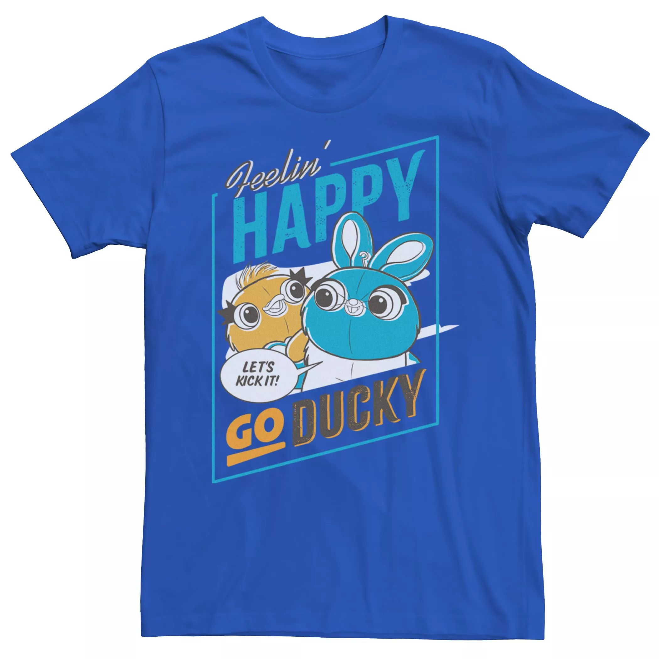 

Мужская футболка Disney/Pixar «История игрушек Happy Go Ducky» Licensed Character