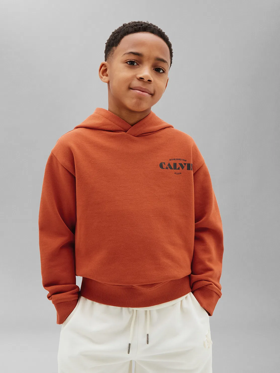 Свитшот Calvin Klein Jeans в цвете Лобстер — фото 2