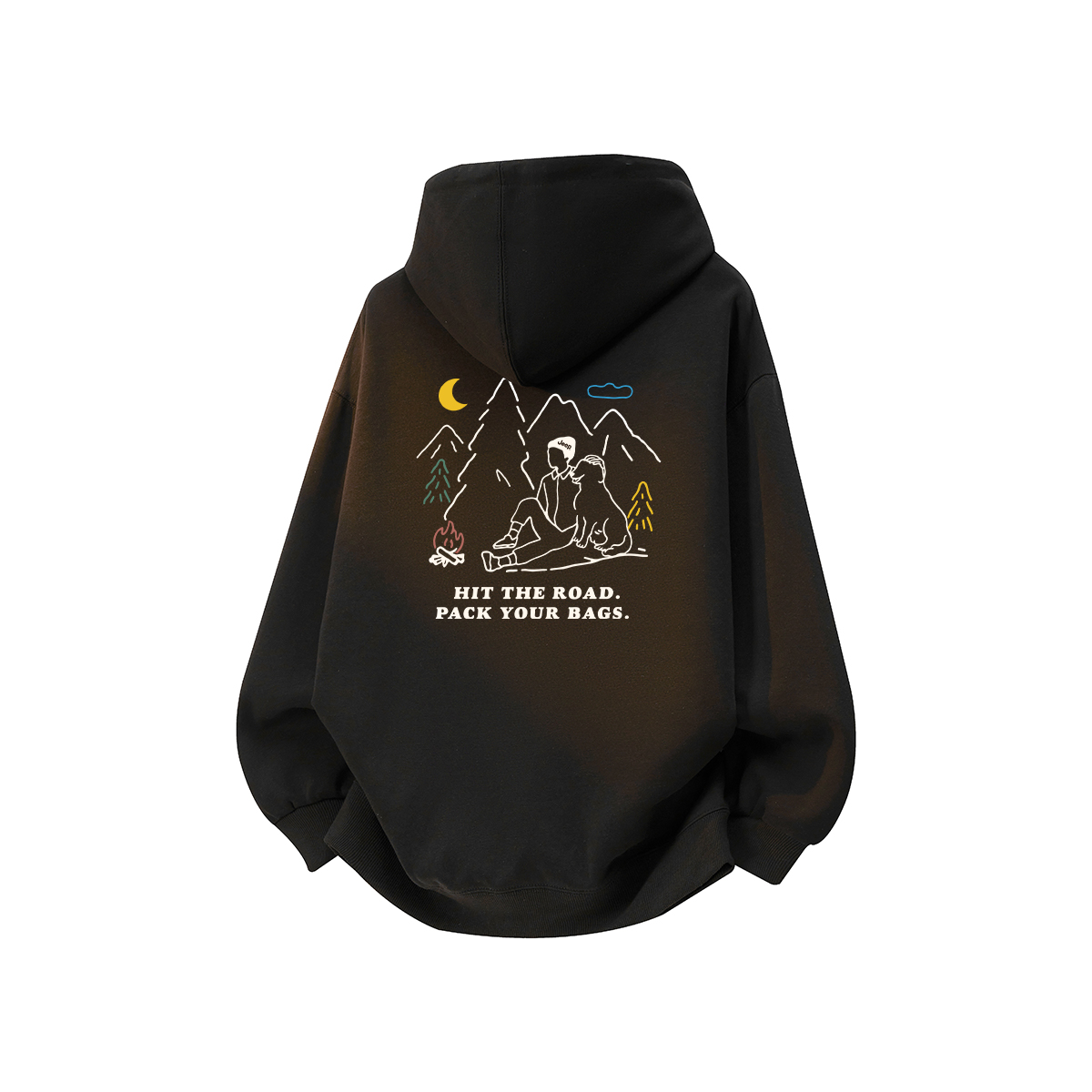 

Толстовка Unisex Hooded Moderate Regular Jeep, pure черный[fleece-lined]