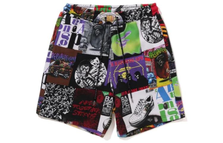 

Спортивные шорты мужские многоцветные A Bathing Ape, цвет Multicolor