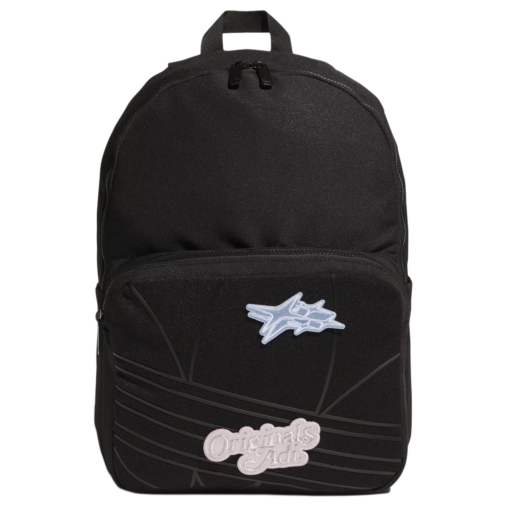 

Adidas Originals Переработанный полиэстеровый рюкзак для ноутбука унисекс черный, Black