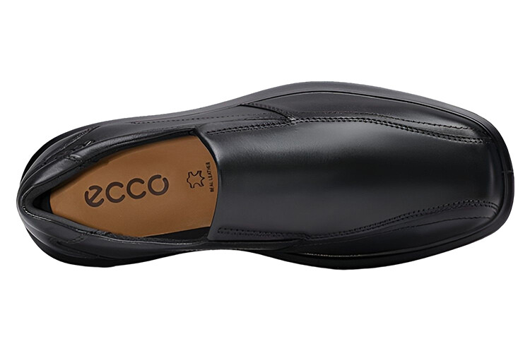 Мужские туфли Ecco Men's Casual Shoes Men Low-Top Black — фото 3