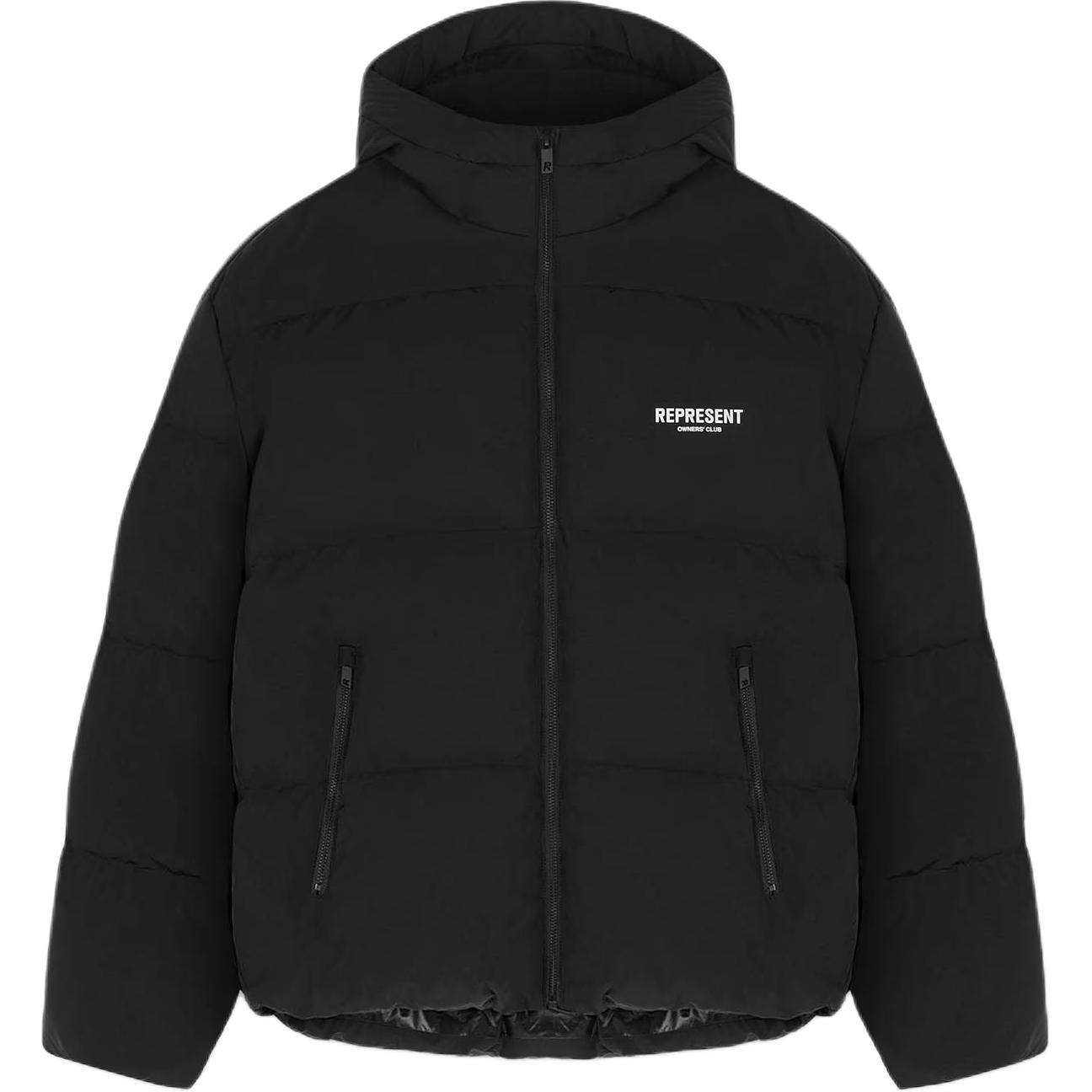 

REPRESENT Пуховик мужской черный, Black