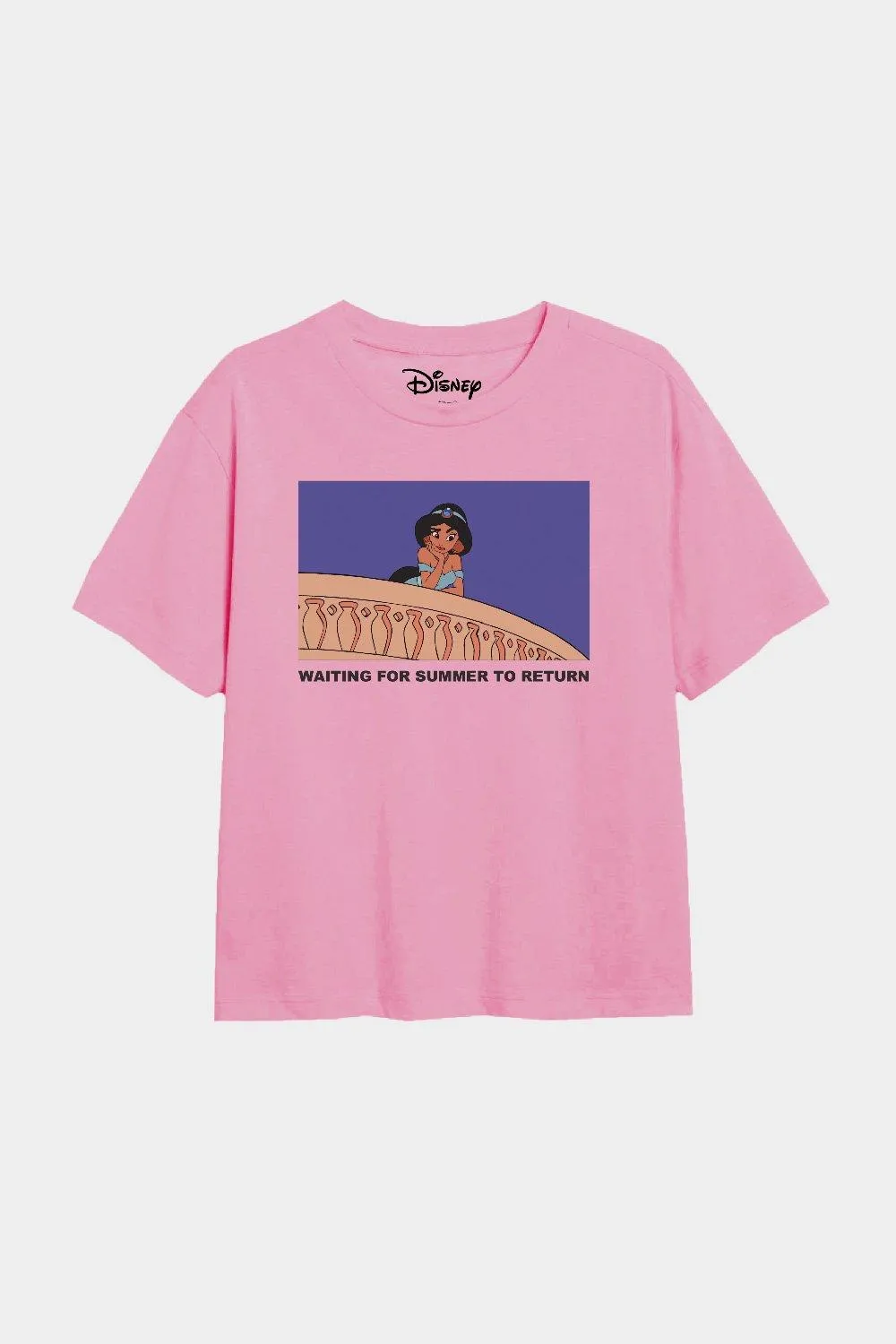 

Футболка для девочек Summer Return Disney, розовый
