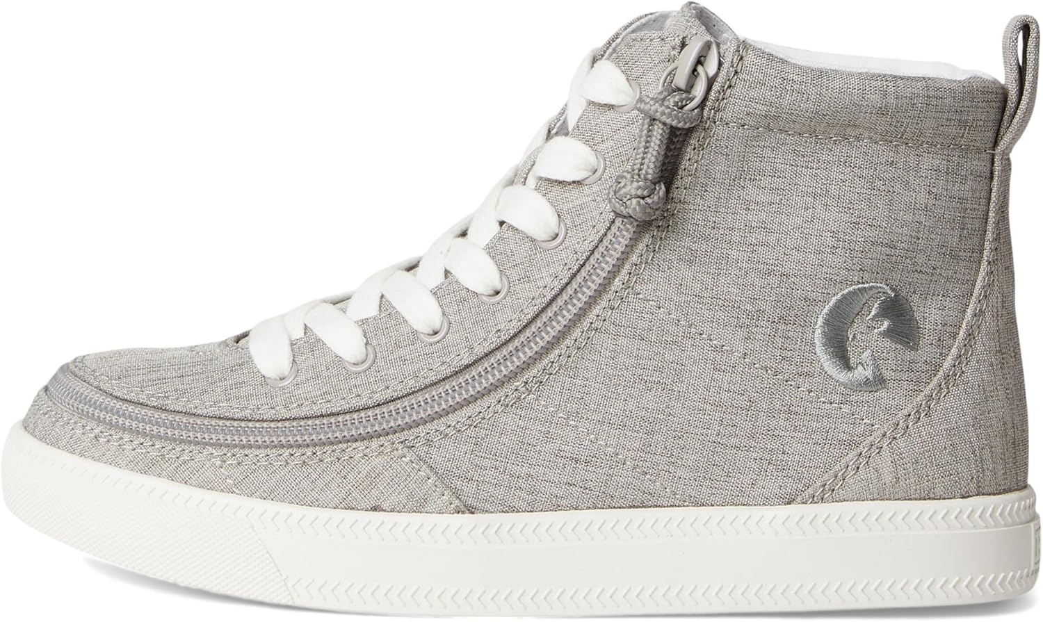 Детские классические высокие ботинки на шнуровке BILLY Footwear (для малышей и детей постарше), серый — фото 4