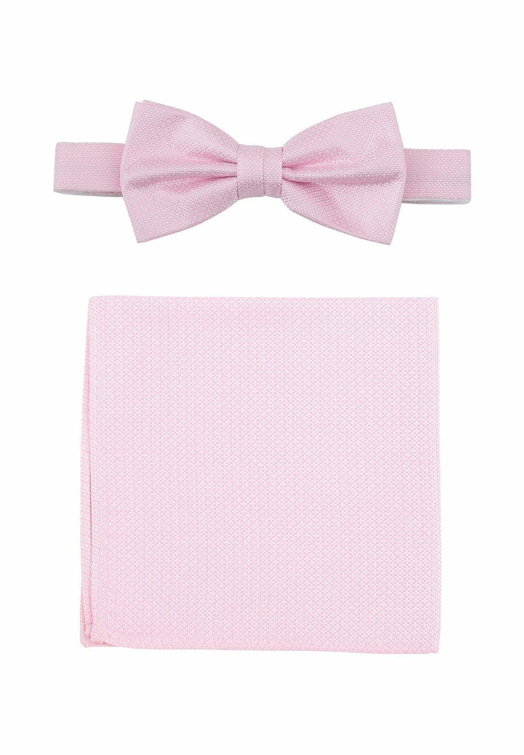 

Галстук-бабочка SET - Pocket square Seidenfalter, светло-розовый
