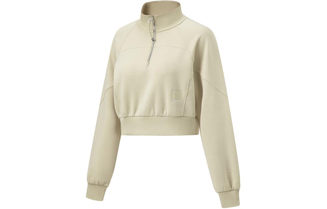 

Женская толстовка LiNing Fitness Series Foam Khaki