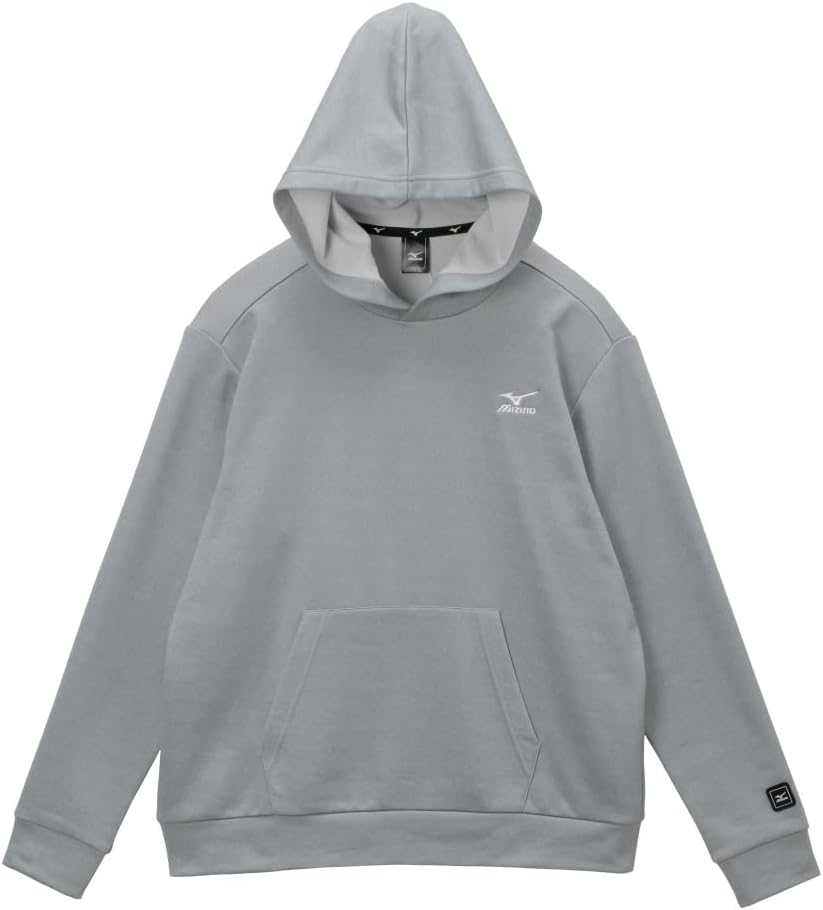 

Мужская толстовка с капюшоном MIZUNO Simple is (C2JCC001), светло-серый