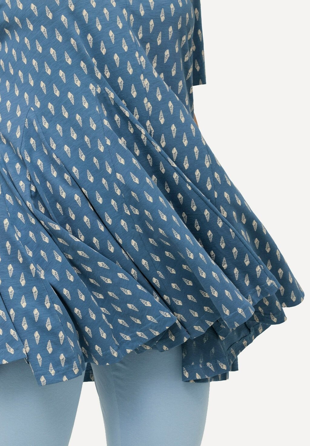 

Футболка с принтом Ulla Popken, цвет Mottled Blue