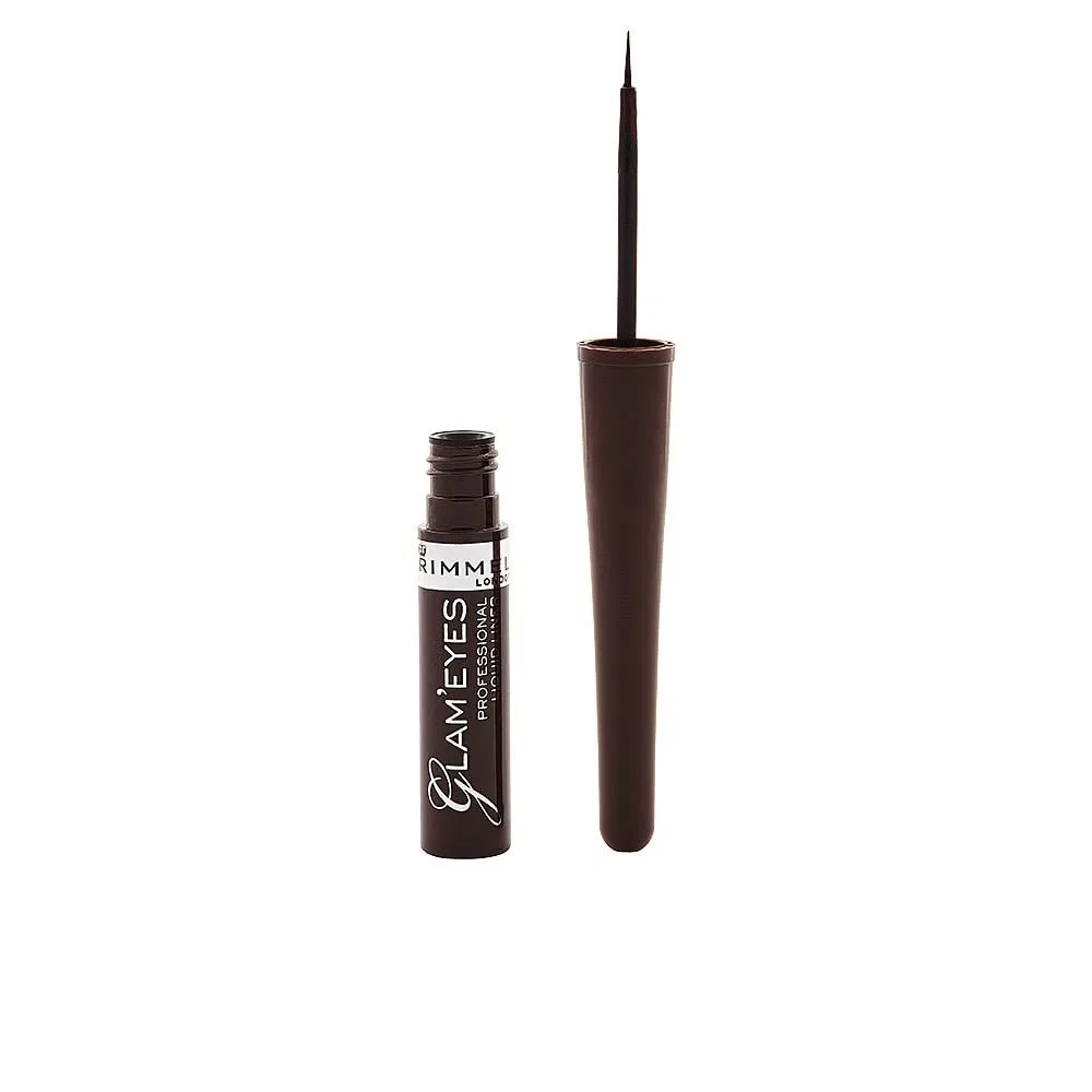 Жидкая подводка для глаз «Glam'Eyes Glamor» от Rimmel, коричневая, 3.5 мл Rimmel