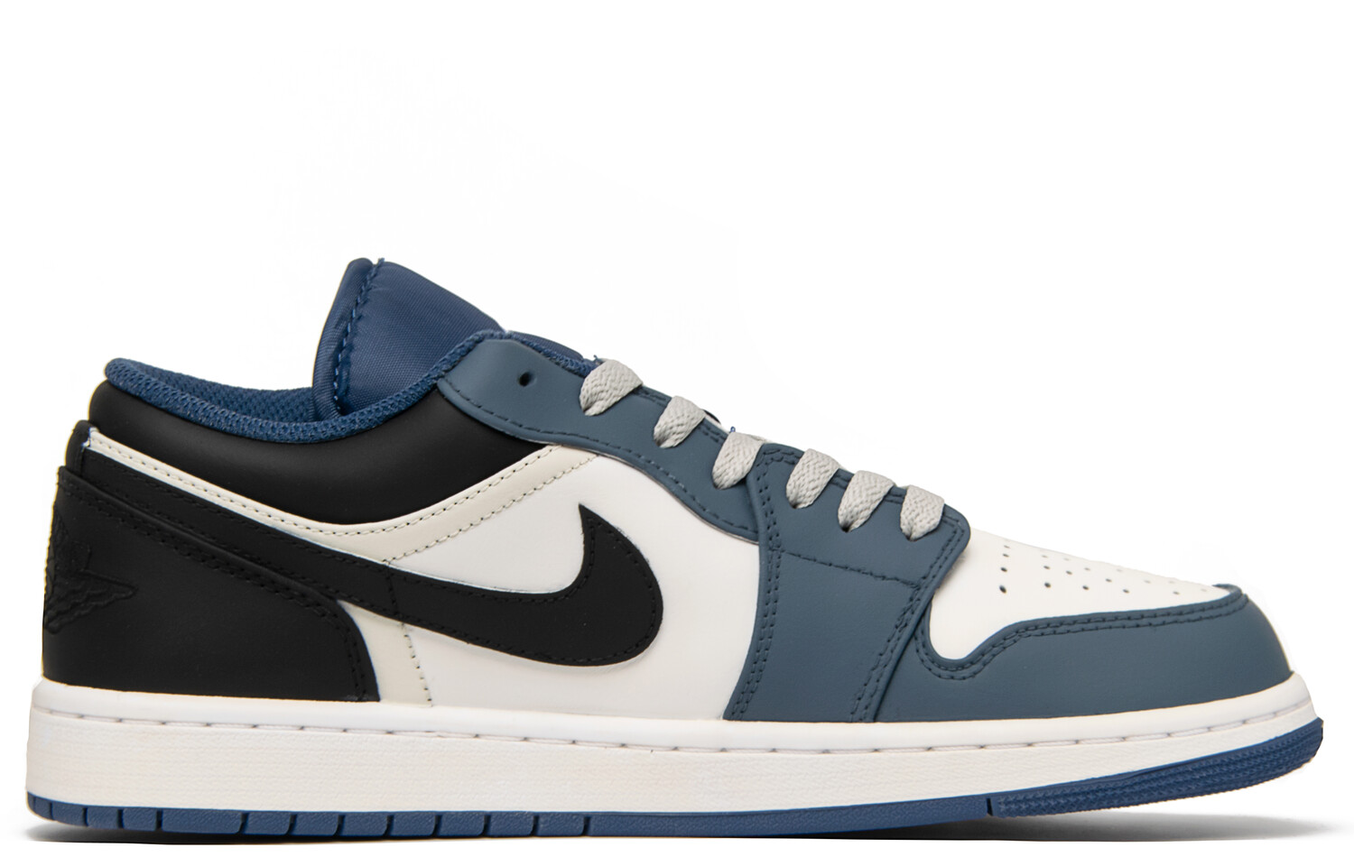 

Кроссовки Air Jordan 1 Vintage Basketball Shoes Men Low-top Blue/black, черный