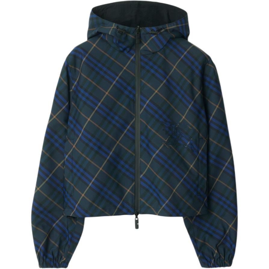 

Burberry Реверсивная клетчатая куртка, Midnight
