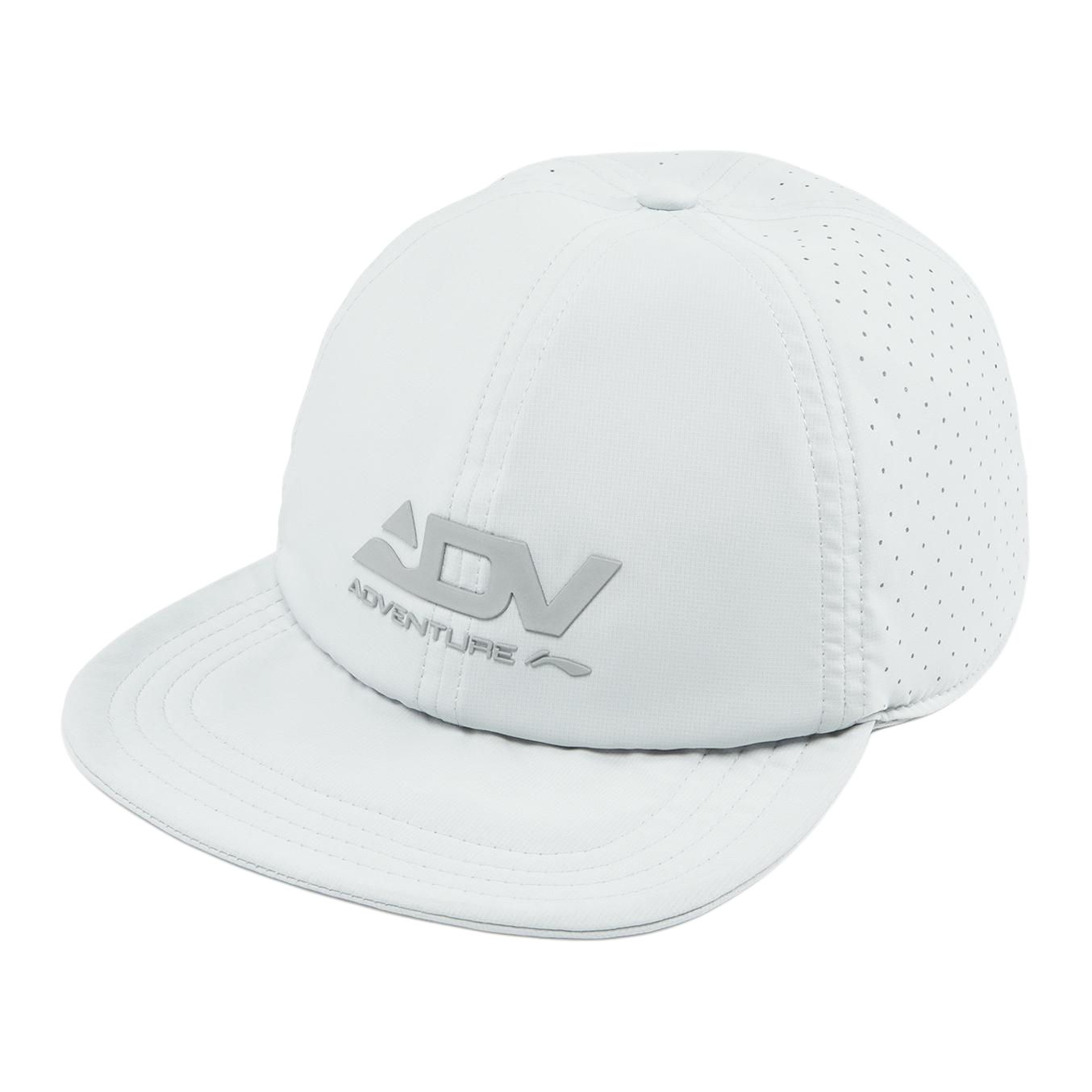 

LINING Бейсболка из полиэстера и эластана унисекс кристально-серого цвета, Crystal Gray