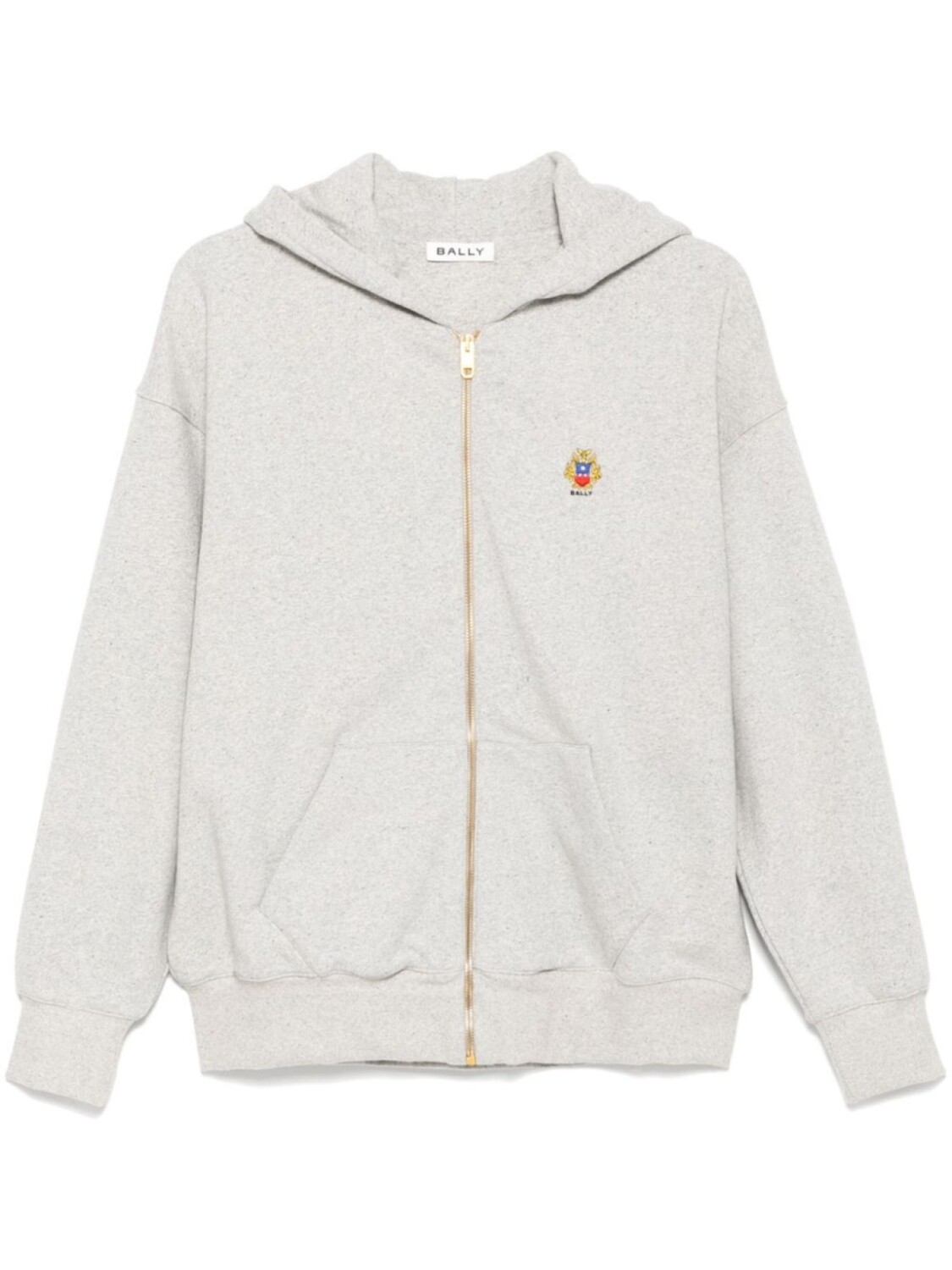 

Худи с вышитым логотипом из коллаборации с Adrien Brody Bally, серый