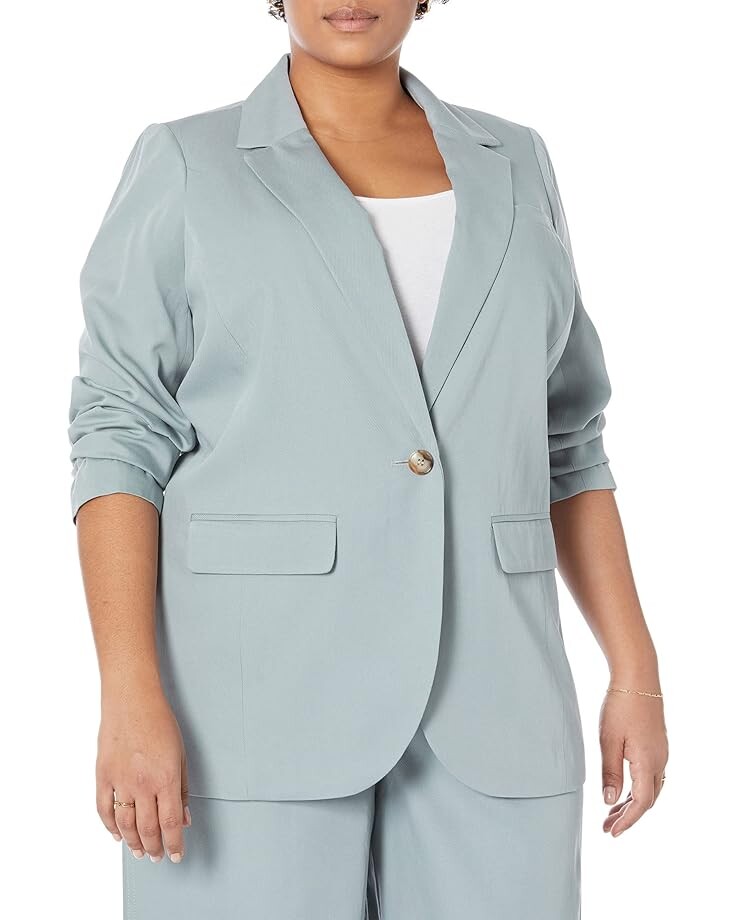 

Блейзер Madewell The Plus Larsen, цвет Overcast