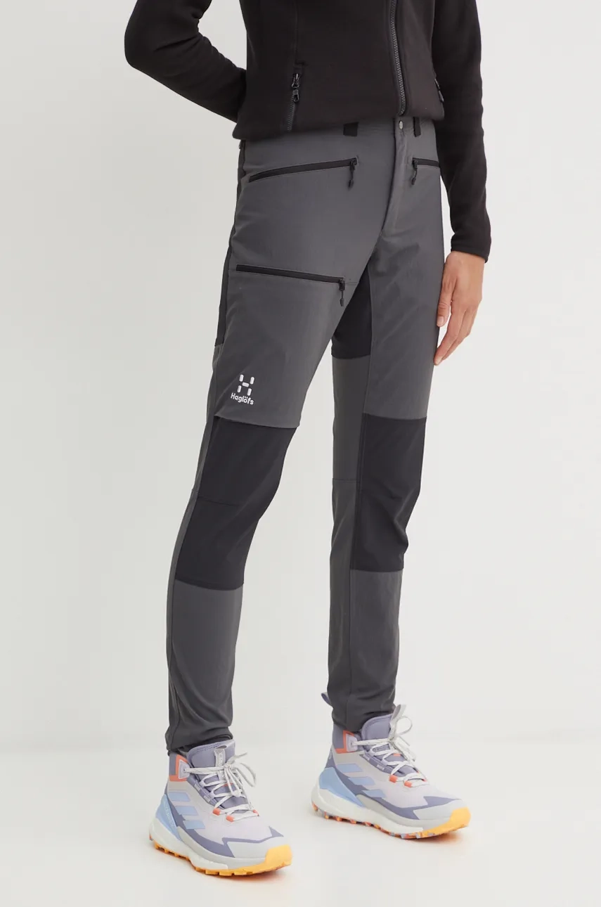 

Уличные брюки Mid Slim Haglöfs, серый