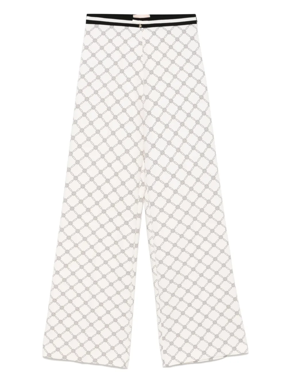 

Брюки с логотипом Elisabetta Franchi La Mia Bambina, нейтральный
