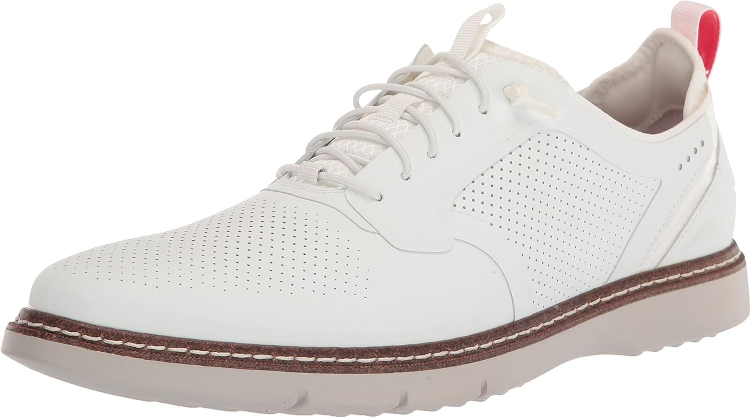 

Мужские оксфорды Stacy Adams, модель Sync с эластичной шнуровкой и гладким носком, белый