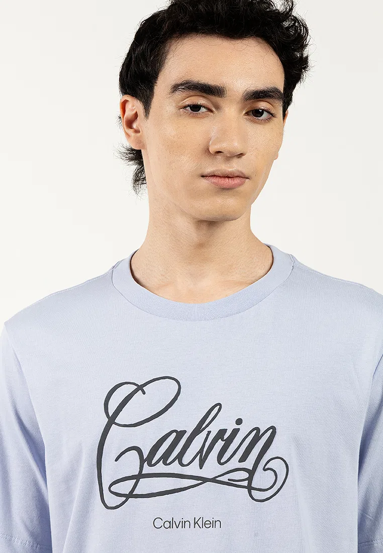 Футболка с графическим принтом, Calvin Klein Jeans, черная — фото 3