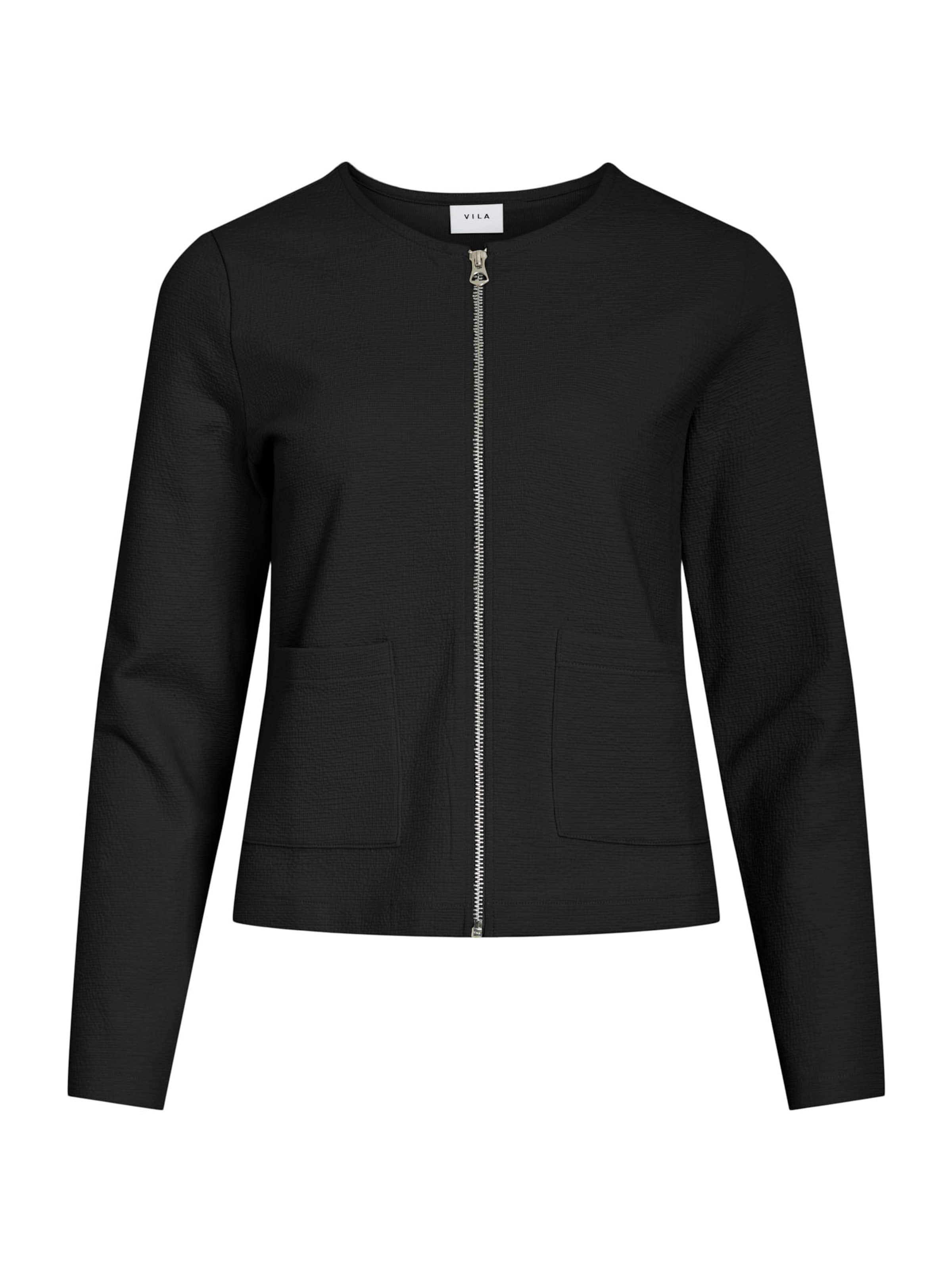 

VILA Вязаный кардиган 'VIGarden' в черном цвете