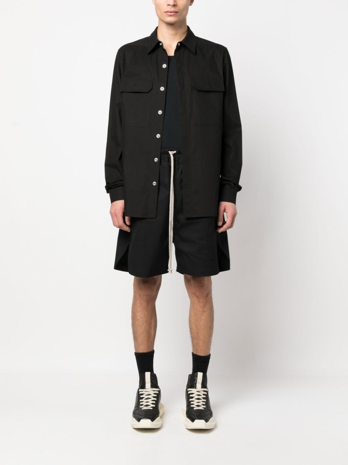 

Rick Owens спортивные шорты с кулиской, черный