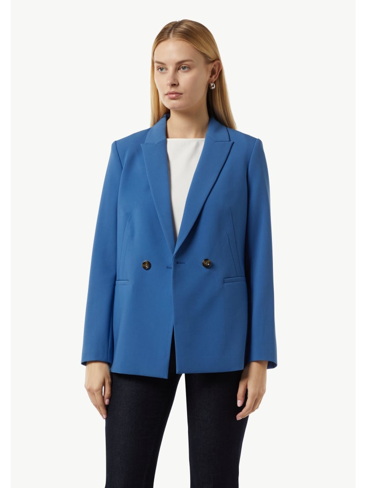 

Блейзер comma Indoor-Blazer langarm, синий