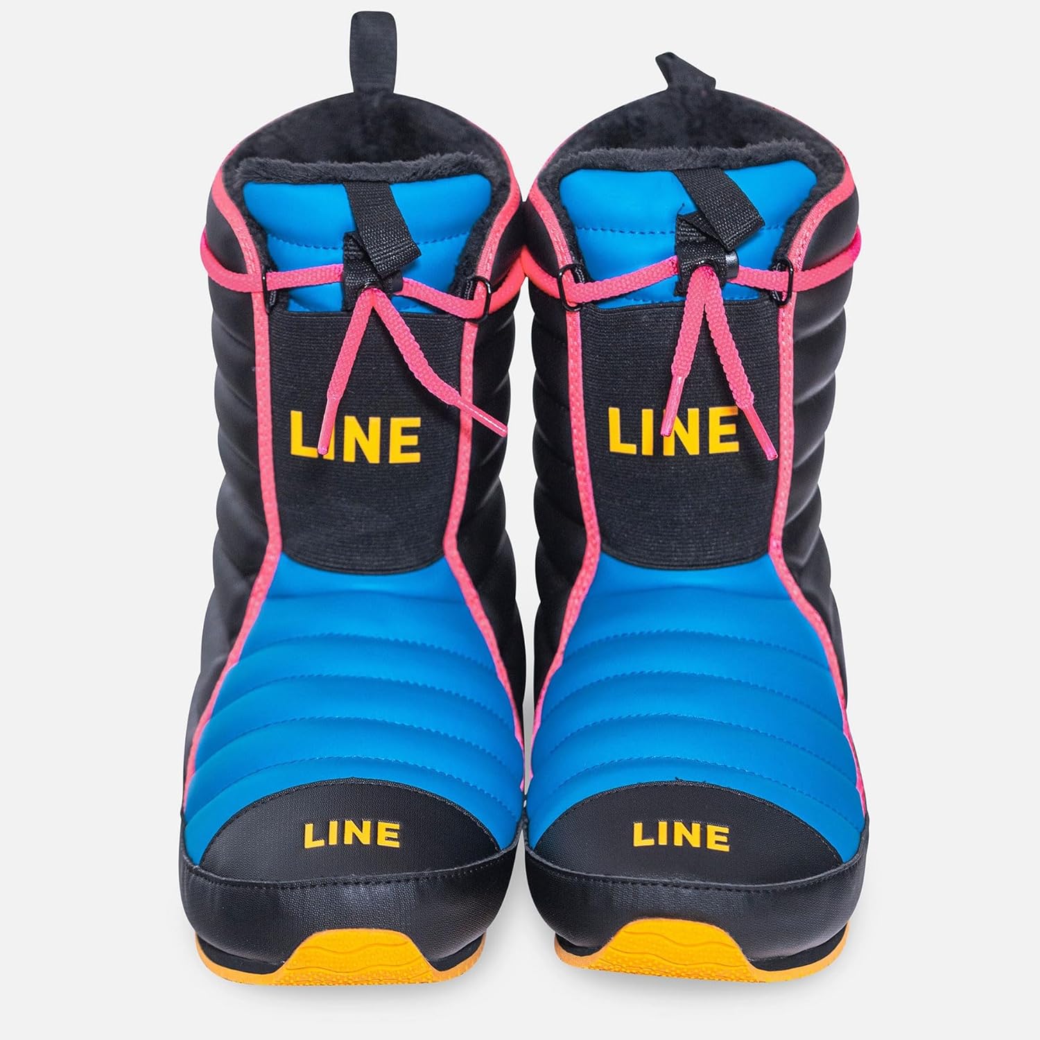 Ботинки LINE Unisex Adult BOOTIE 2.0, Теплые водостойкие зимние ботинки для отдыха после катания на лыжах с формованной стелькой из пеноматериала и системой шнуровки, Neon — фото 2