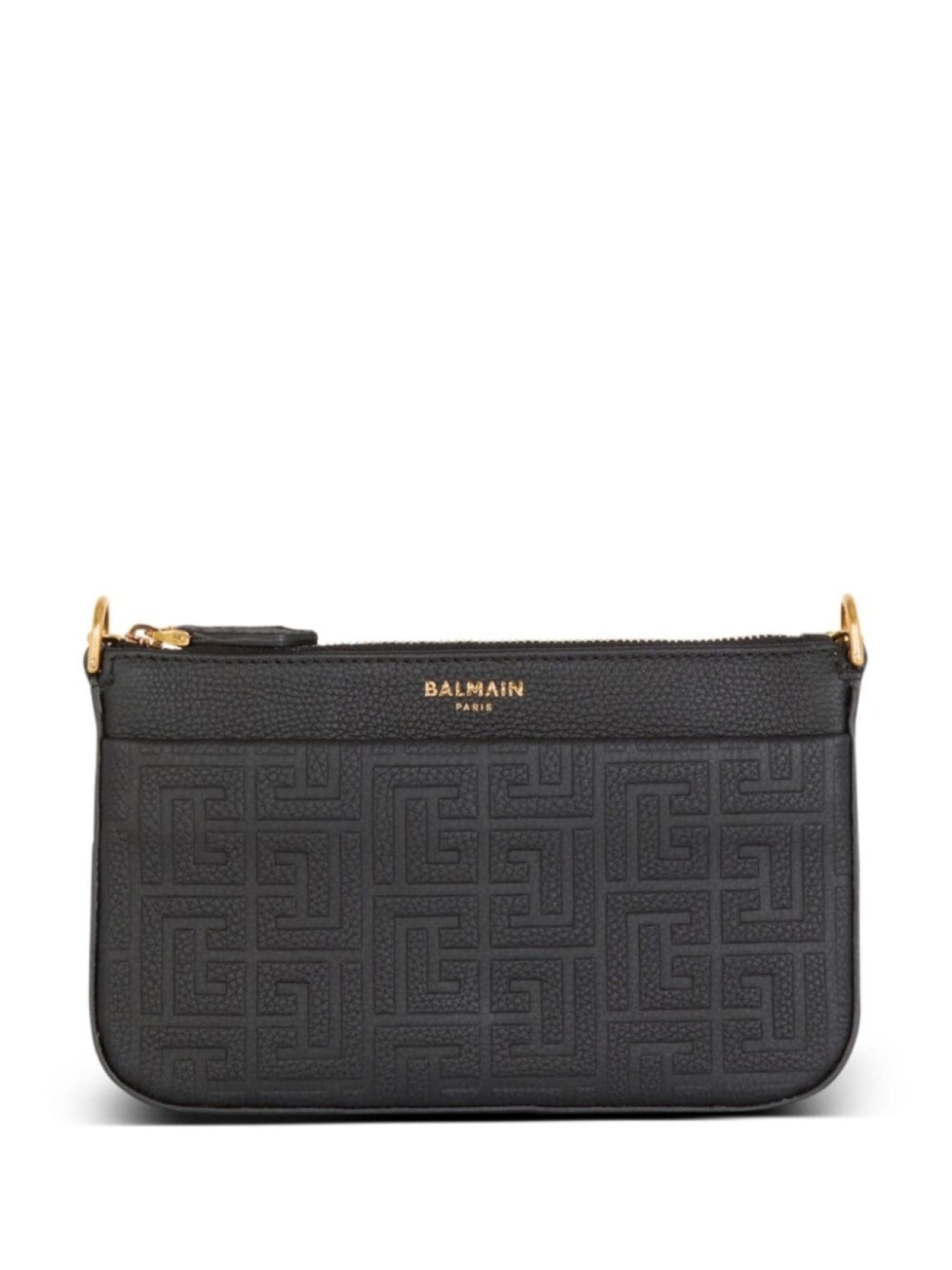 

Balmain мини-сумка с монограммой PB Labyrinth 1945 года, черный