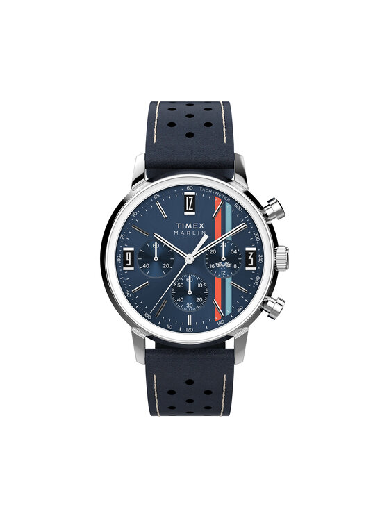 

Часы Marlin Chronograph TW2W99000 Timex, серебряный