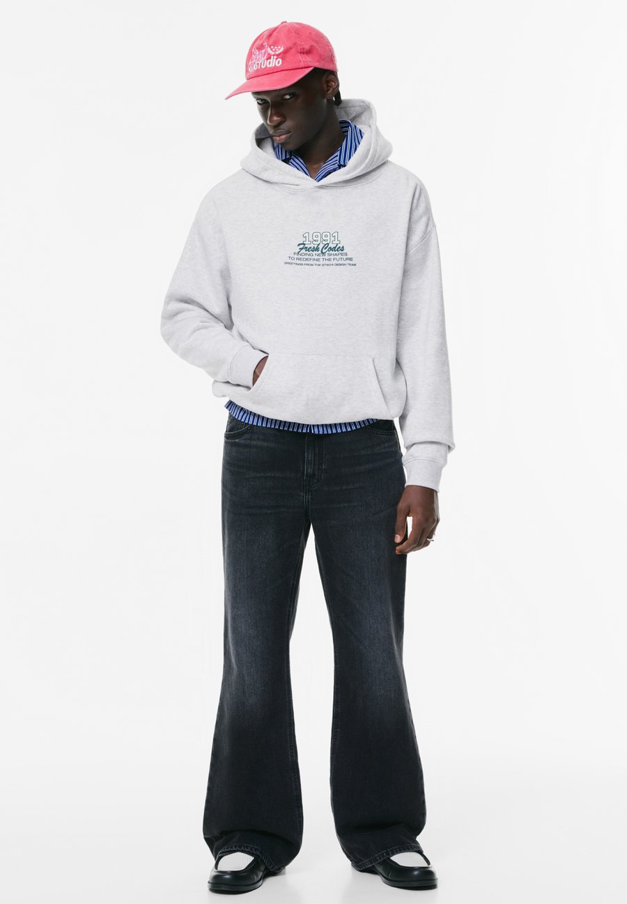 

Худи PULL&BEAR Hoodie, Grey