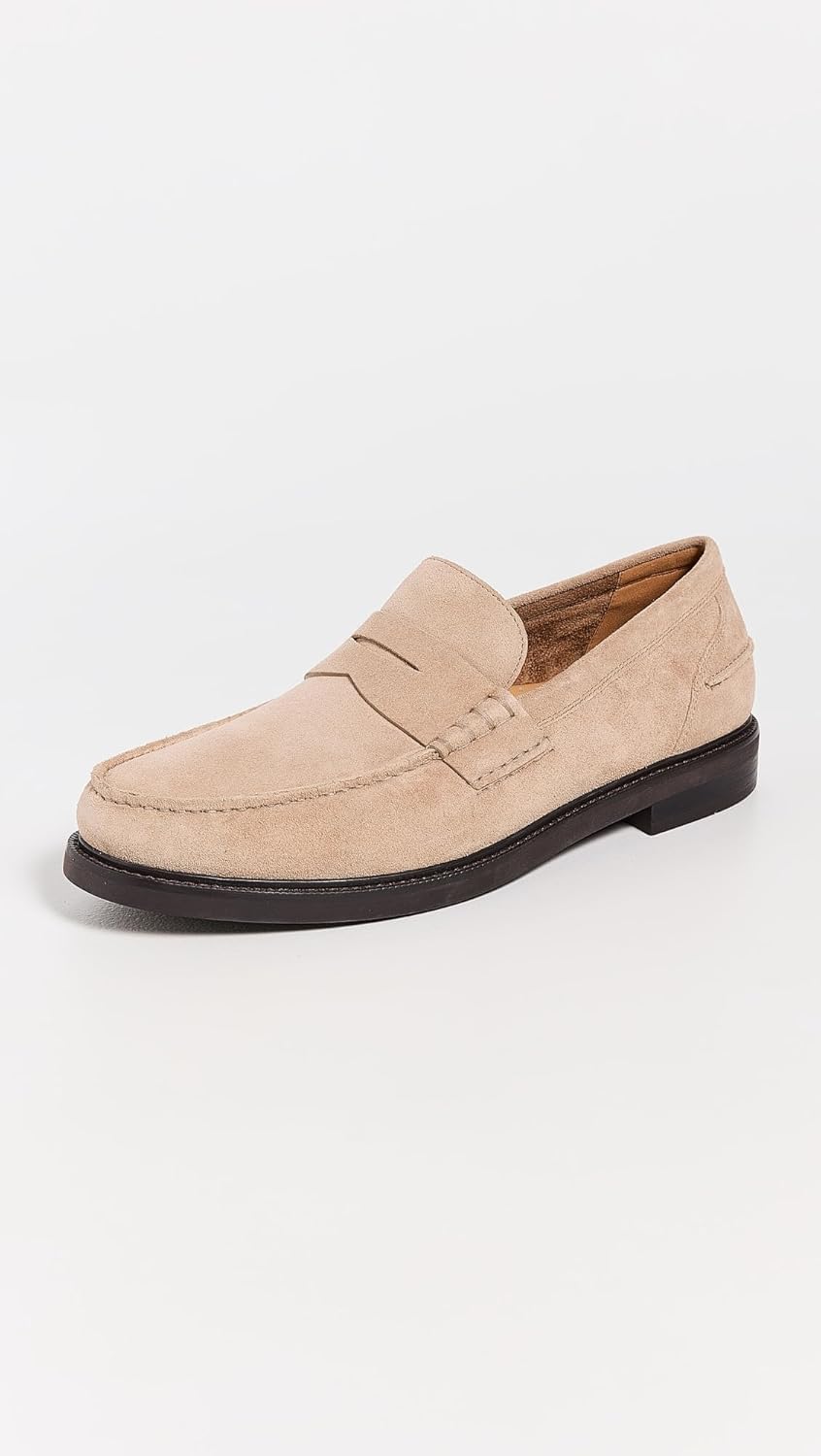 Мужские лоферы Cole Haan Pinch Prep Penny, бежевый/шоколадный — фото 2