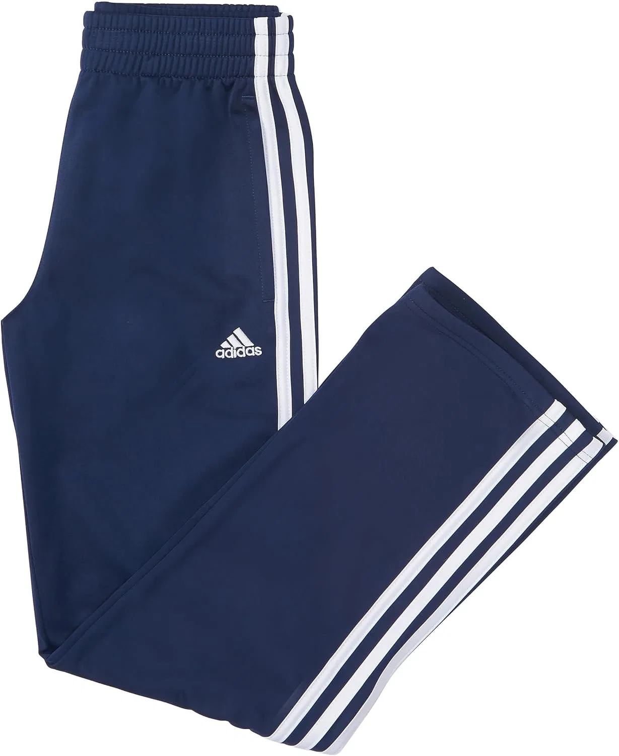Спортивные брюки прямого кроя Adidas для малышей и мальчиков, Iconic Collegiate Navy — фото 4