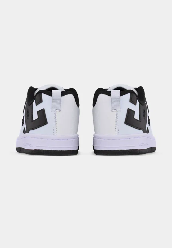 Кроссовки для скейтбординга Court Graffik Dc Shoes, белый/черный — фото 4