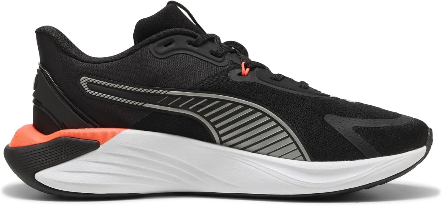 Кроссовки PUMA Adult PWR Hybrid Training Shoes, белый/черный/красный/серый — фото 2
