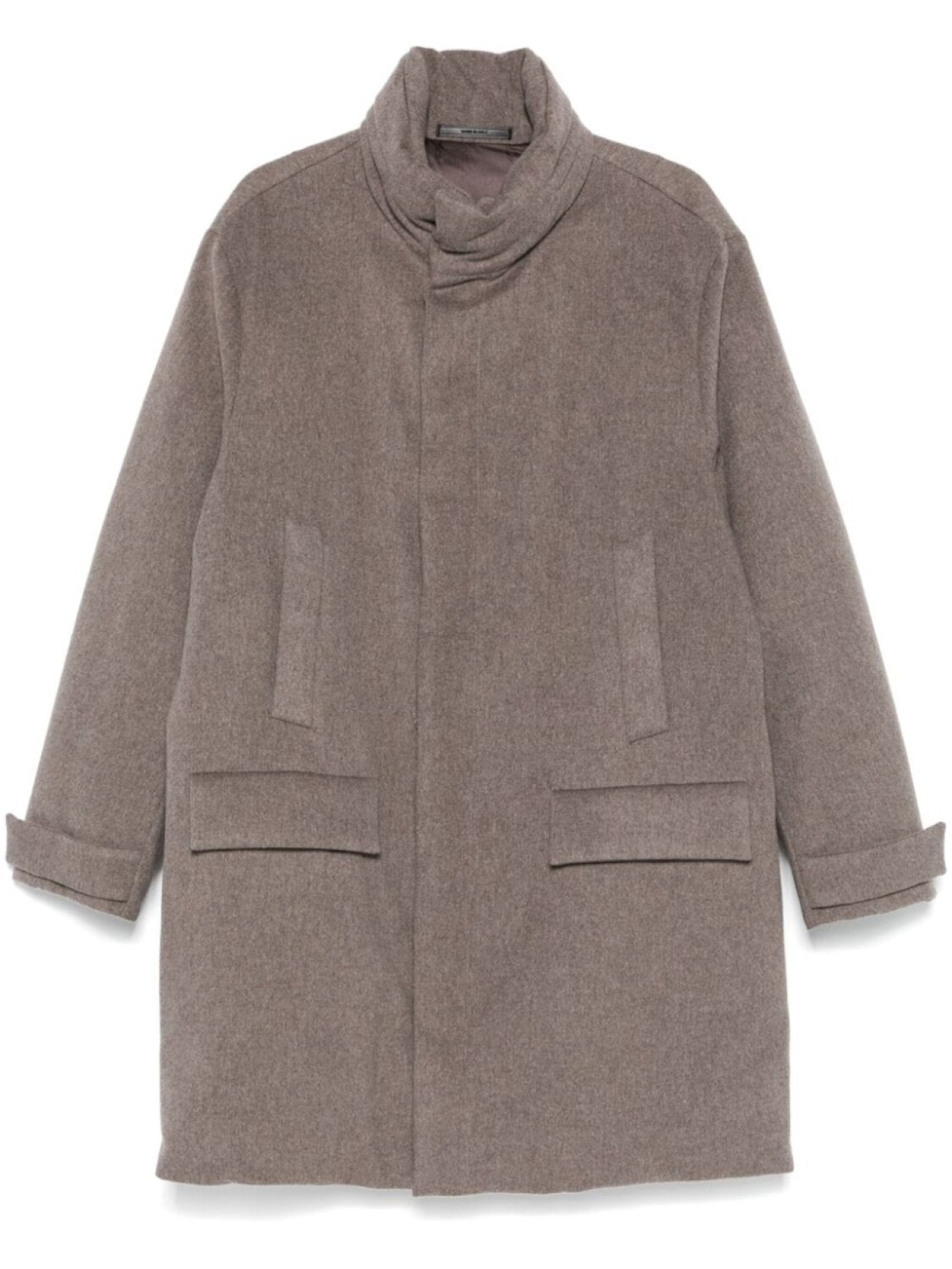 

Кашемировое пальто Giorgio Armani, серый