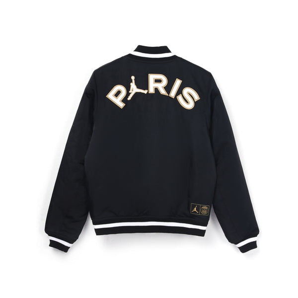 Куртка Air Jordan Paris Saint-Germain Athleisure Casual Sports Jacket Black, черный — фото 2