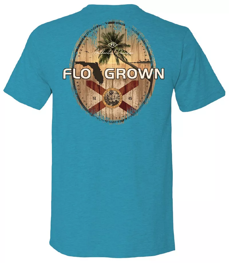 

Мужская футболка FloGrown Authentic Paradise с короткими рукавами, цвет Bondi Blue