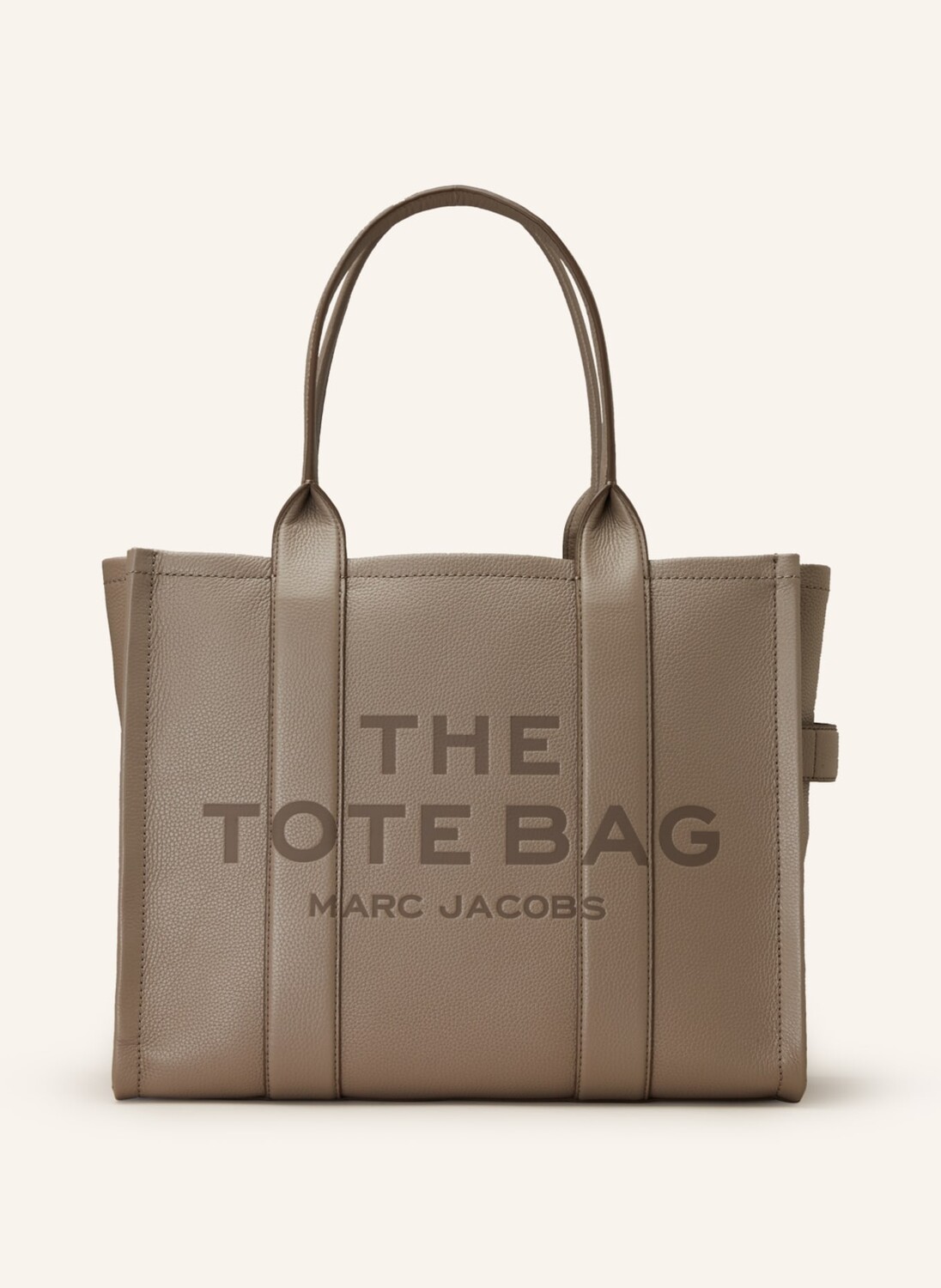 

Кожаная сумка-шупка the large MARC JACOBS, бежевый