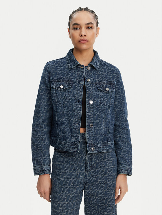 

Джинсовая куртка обычного кроя XW000556 AF12844 FB055 Armani Exchange, синий
