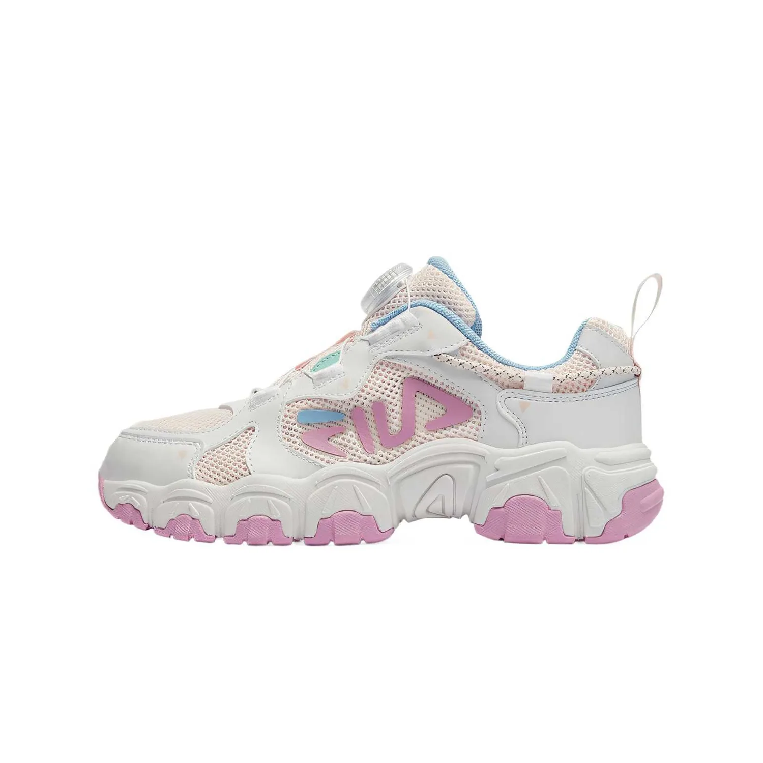 Synthetic Leather Low top Kids' Running Shoes Spring Pollen Teenagers FILA KIDS, spring pollen