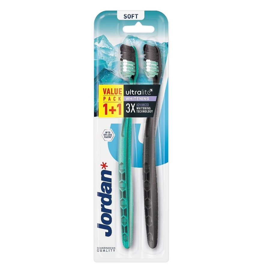 

Jordan, Зубная щетка Ultralite Whitening Soft 2 шт.