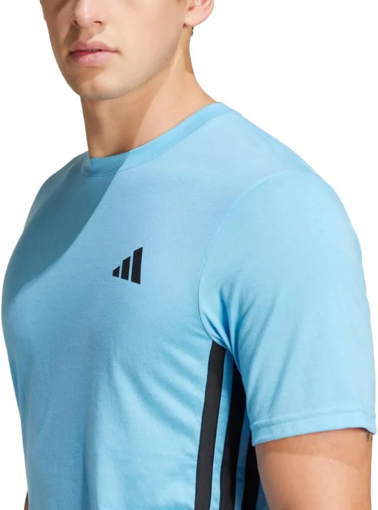 Футболка adidas Men's Train Essentials FeelReady 3-Stripes — фото 4
