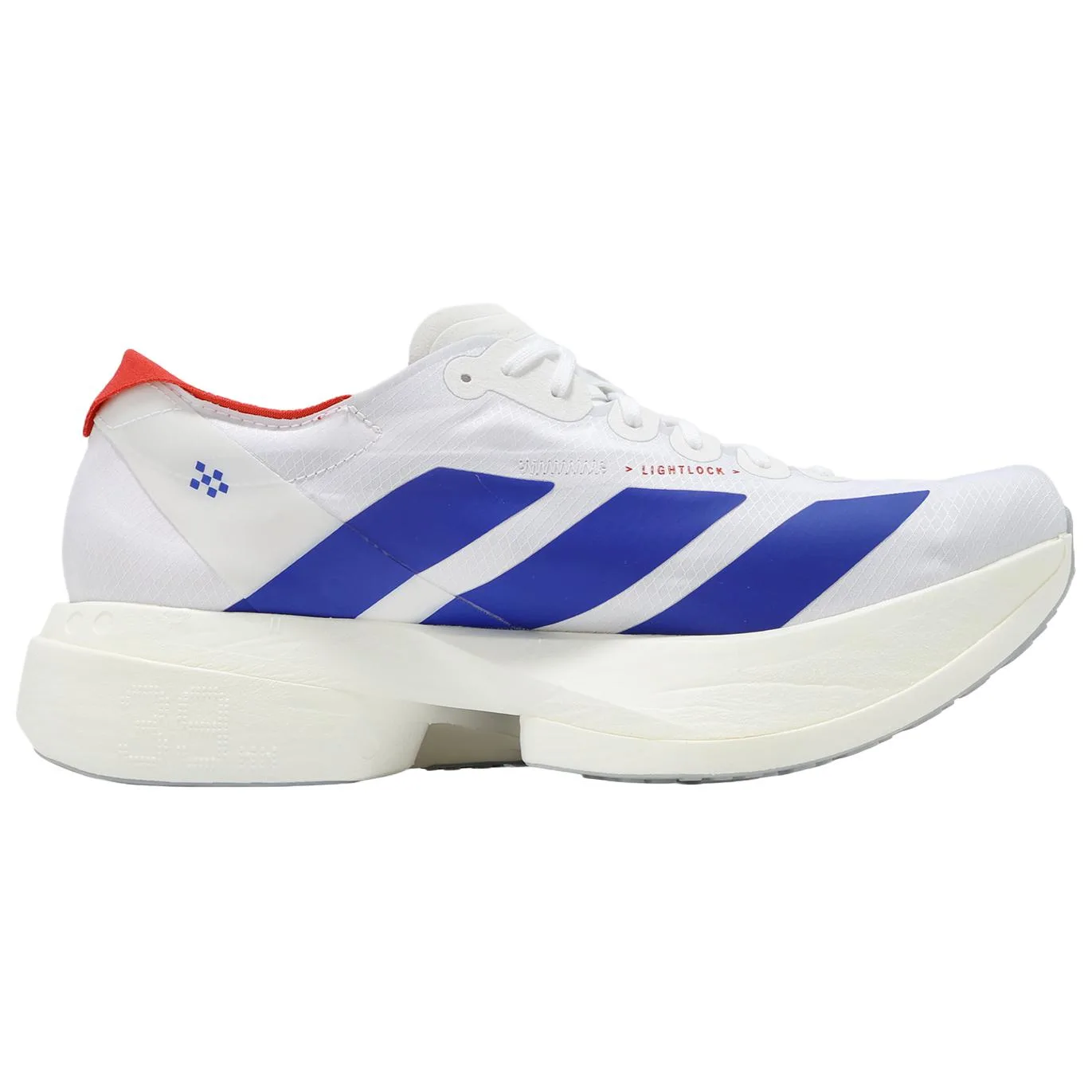 Adidas Adizero Adios Pro 4 комфортные дышащие марафонские кроссовки мужские White Blue — фото 3