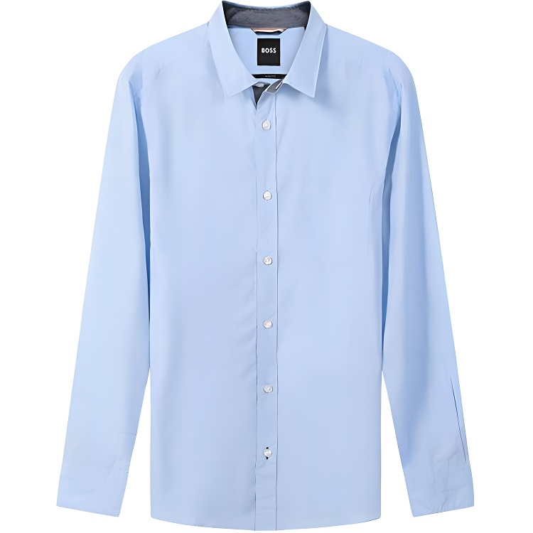 

Футболка мужская светло-голубая HUGO BOSS