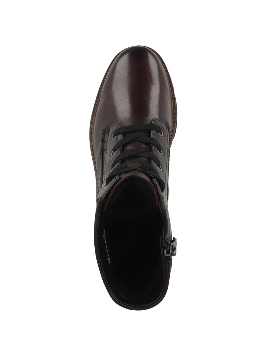 Ботильоны на шнуровке Tamaris Lace-Up Ankle Boots, темно-коричневый — фото 3