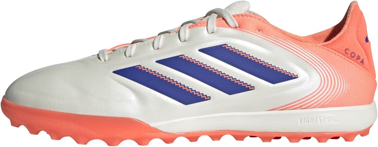

Футбольные бутсы adidas Mens Copa Pure III Club Turf - цвет слоновая кость, голубой/белый