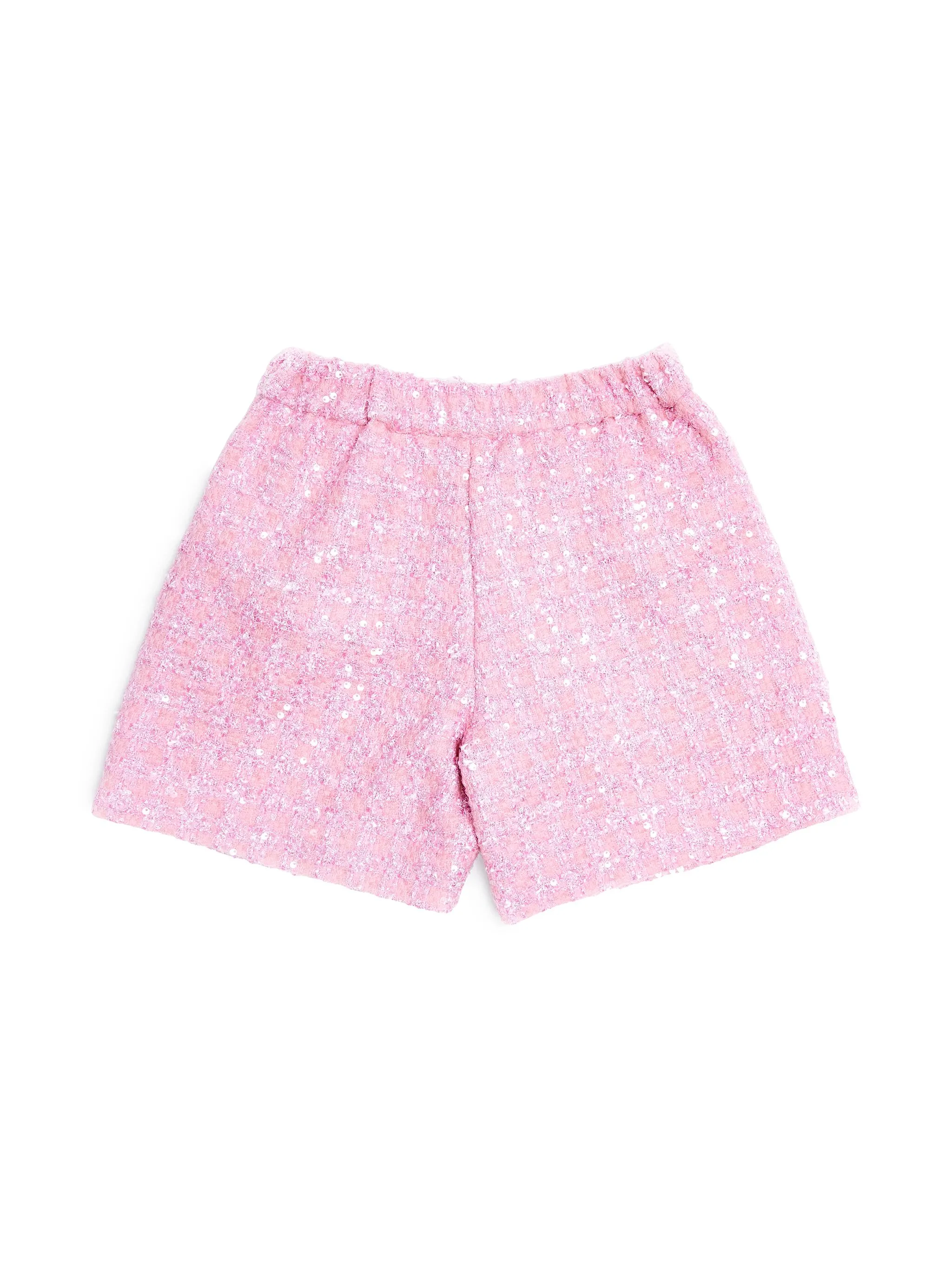 Шорты с пайетками Bcbg Kids, розовый — фото 2