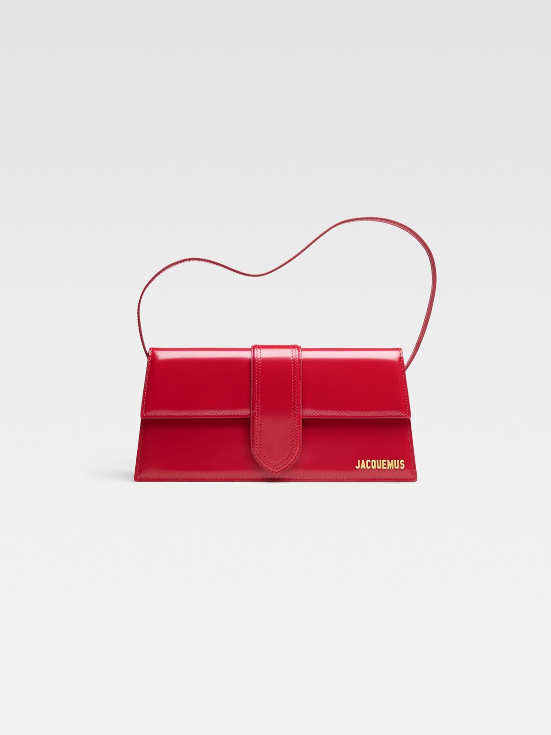 

Длинная сумка с клапаном JACQUEMUS The long Bambino, цвет Red/Gold, Красный, Длинная сумка с клапаном JACQUEMUS The long Bambino, цвет Red/Gold